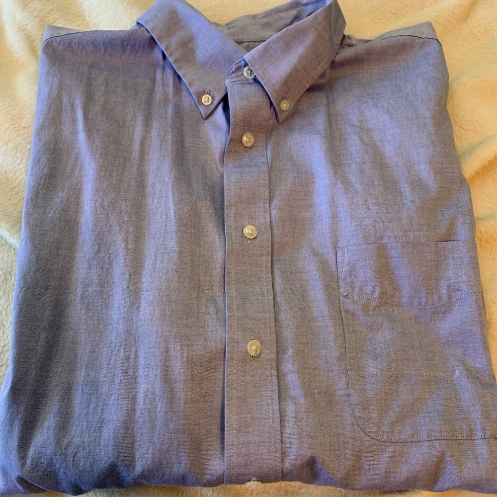 DONATED Roundtree & Yorke men’s oxford button down shirt - Picture 1 of 3